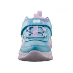 Skechers Pretty Paws kiscicás világítós tépőzáras/gumifűzős kék/rózsaszín kislány cipő