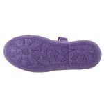 SIESTA-RICHTER lila/ezüst tépős FitMI átmeneti balerina cipő