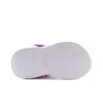 Skechers Dreamy unicorns levendula lila-színes csillogós unikornisos tépőzáras ledes világítós textil kislány gyermekszandál (303107N-LVMT)