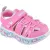 Skechers Cute crew pink unikornisos tépőzáras-gumifűzős mosógépben mosható zárt orrú textil kislány gyermekszandál (303162N-PKLP)