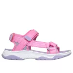 Skechers Tread seeker rózsaszín-lila tépőzáras mosógépben mosható textil kislány gyermekszandál (303221L/PKLV)