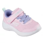 Skechers Selectors-reset achieved rózsaszín tépőzáras-gumifűzős mosógépben mosható textil kislány gyerekcipő (303573N-LTPK)