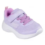 Skechers Selectors-reset achieved levendula lila tépőzáras-gumifűzős mosógépben mosható textil kislány gyerekcipő (303573N-LAV)