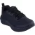 Skechers Microspec Advance fekete fűzős mosógépben mosható textil gyermek cipő