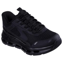 Skechers Glide-Step fekete gumifűzős textil cipő Skechers Glide-Step fekete gumifűzős textil cipő