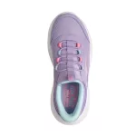 Skechers Bounder Pro levendula lila slip-in memóriahabos gumifűzős mosógépben mosható textil kislány gyerekcipő (303690L-LAV)