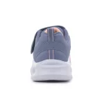 Skechers S Lights Sola glow-Ombre deluxe rózsaszín-szürke tépőzáras-gumifűzős ledes világítós textil kislány gyerekcipő (303714N-GYLP)
