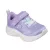 Skechers S Lights Sola glow lila-kék tépőzáras-gumifűzős ledes világítós textil kislány gyerekcipő (303729N-LVAQ)