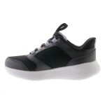 Skechers fekete-lila gumifűzős mosógépben mosható kislány cipő