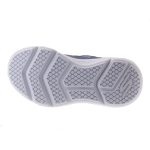 Skechers sötétkék-lila tépőzáras-gumifűzős mosógépben mosható kislány cipő