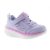 Skechers lila tépőzáras-gumifűzős kislány cipő