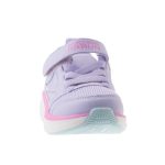 Skechers lila tépőzáras-gumifűzős kislány cipő