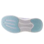 Skechers lila-szivárványos tépőzáras-gumifűzős kislány cipő