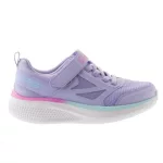 Skechers lila-szivárványos tépőzáras-gumifűzős kislány cipő