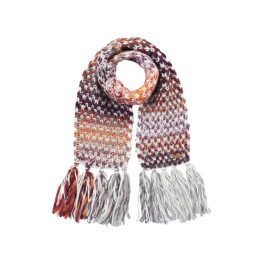 BARTS NICOLE SCARF GIRLS rózsa/szürke/narancs kötött sál   BARTS NICOLE SCARF GIRLS rózsa/szürke/narancs kötött sál