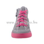 SIESTA-RICHTER szürke málna magasszárú fűzős cipzáras cipő