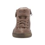 SIESTA-RICHTER barna cipzáras fűzős bőr cipő