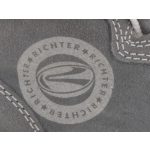 SZÍNHIBÁS SIESTA-RICHTER szürke fűzős cipzáras félmagas cipő