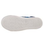 Siesta-Richter sötétkék-ezüst PATENTOS fűzős-cipzáras magasszárú bőr lány cipő