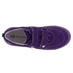 Lila 2 tépős Siesta-Richter velúr bőr cipő