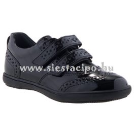 SIESTA-RICHTER 2 tépős fekete LAKK alkalmi cipő SIESTA-RICHTER 2 tépős fekete LAKK alkalmi cipő