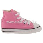 CONVERSE CHUCK TAYLOR ALL STAR rózsaszínű vászon magas fűzős cipő