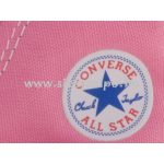 CONVERSE CHUCK TAYLOR ALL STAR rózsaszínű vászon magas fűzős cipő