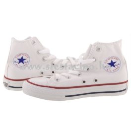 CONVERSE CHUCK TAYLOR ALL STAR fehér vászon magas fűzős cipő   CONVERSE CHUCK TAYLOR ALL STAR fehér vászon magas fűzős cipő