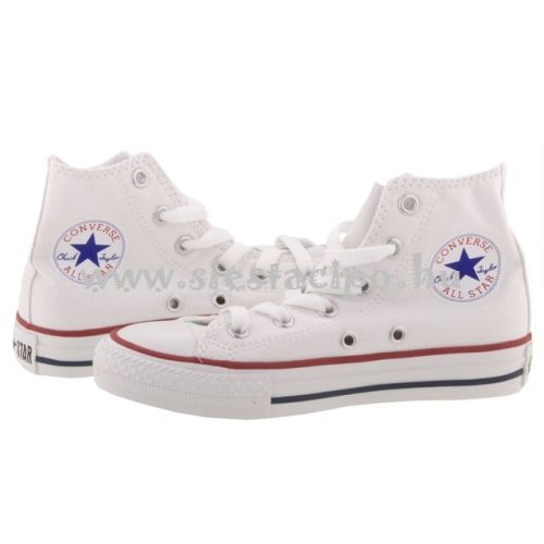 CONVERSE CHUCK TAYLOR ALL STAR fehér vászon magas fűzős cipő 27-35
