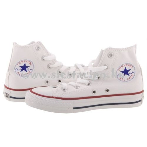 CONVERSE CHUCK TAYLOR ALL STAR fehér vászon magas fűzős cipő