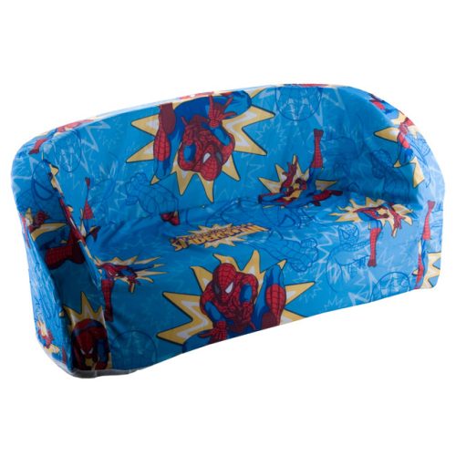 Kék PÓKEMBER mintás szivacs gyerek kanapé