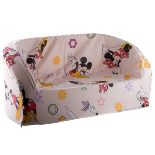 Drapp Mickey egeres szivacs gyerek kanapé