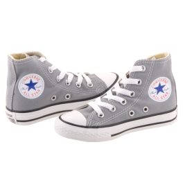 CONVERSE CHUCK TAYLOR ALL STAR szürke vászon magas fűzős cipő   CONVERSE CHUCK TAYLOR ALL STAR szürke vászon magas fűzős cipő