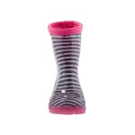 BE ONLY NOLWENN fekete/málna/ezüst LEDES VILLOGÓ BUNDÁS csizma