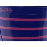 BE ONLY TIMOUSS indigókék/rózsaszín csíkos BUNDÁS gumicsizma