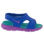 Nike SUNRAY 9 lila/kék/zöld pántos viziszandi