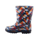 BE ONLY MOZAIK kék/sárga/színes LEDES VILLOGÓ gumicsizma
