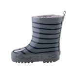 BE ONLY TIMOUSS szürke/kék csíkos BUNDÁS gumicsizma