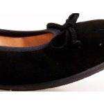 SIESTA-RICHTER fekete masnis balerina cipő