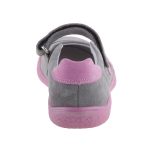 SIESTA-RICHTER szürke/rózsa tépős FitMI CSILLAGOS lányka balerina cipő