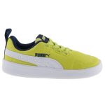 PUMA COURTFLEX MESH gumis neon zöld/sötétkék