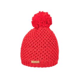BARTS CERS BEANIE KIDS tűzpiros BOJTOS kötött téli sapka 53-55   BARTS CERS BEANIE KIDS tűzpiros BOJTOS kötött téli sapka 53-55