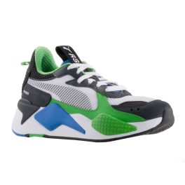 Puma RS-X Toys kék-zöld-fehér-fehér fűzős sportcipő  Puma RS-X Toys kék-zöld-fehér-fehér fűzős sportcipő