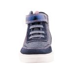 SIESTA-RICHTER tépős/gumifűzős sötétkék csillogó /mályva CSILLAGOS Richtex (vízálló) téli cipő