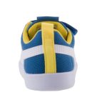 PUMA kék/neon sárga/fehér 2 tépős textil sportcipő