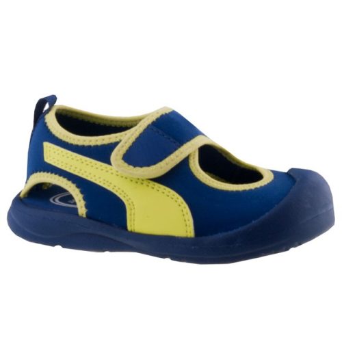 PUMA sötétkék/neon zöld zárt orrú vizicipő (20-27)