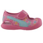 PUMA rózsaszín/színes gyümölcsös elöl zárt vizicipő