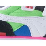 PUMA FUTURE RIDER PLAY ON INF lila/zöld/fekete tépőzáras sportcipő