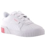 PUMA CALI PS fehér/rózsaszín fűzős bőr félcipő