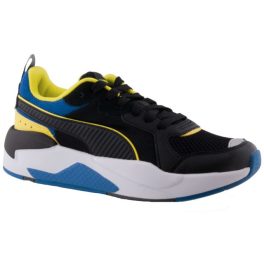 PUMA X-Ray Jr. fekete/kék/neon zöld fűzős sportcipő PUMA X-Ray Jr. fekete/kék/neon zöld fűzős sportcipő